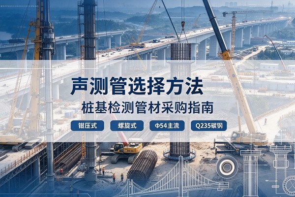 华阴声测管选型标准