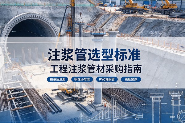 华阴注浆管选型标准