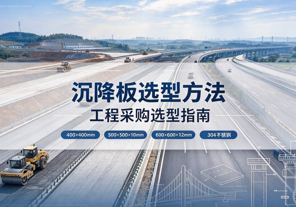 华阴沉降板选择方法